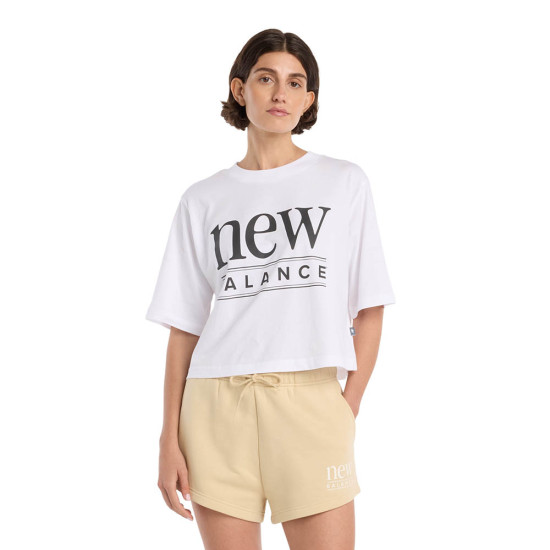 New Balance Γυναικεία κοντομάνικη μπλούζα Reimagined Relaxed T-shirt